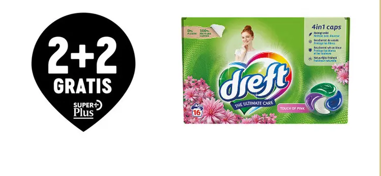 Offre: Dreft 4in1 caps