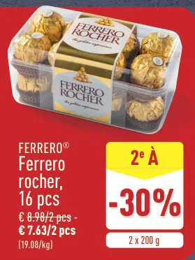 Offre: Ferrero rocher