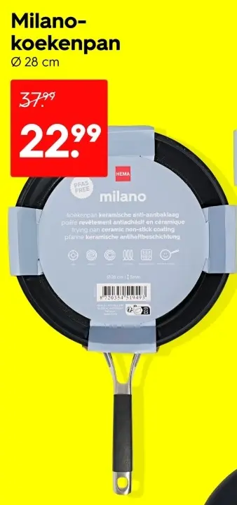 Aanbieding: Milano-koekenpan