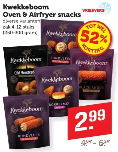 Aanbieding: Oven & Airfryer snacks