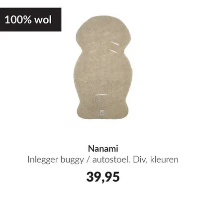 Aanbieding: Inlegger buggy / autostoel