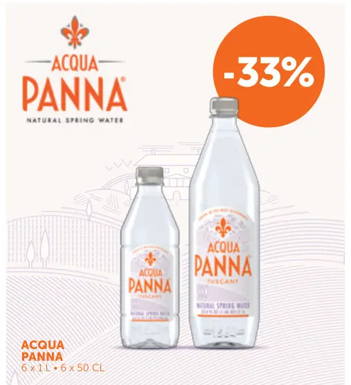 Promotie: Acqua panna