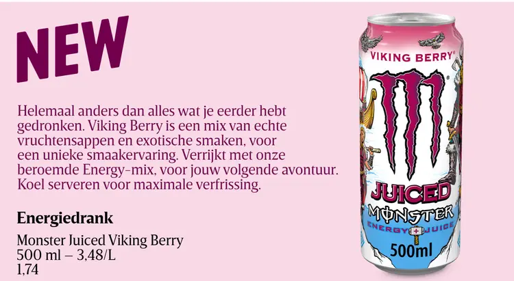Promotie: Energiedrank