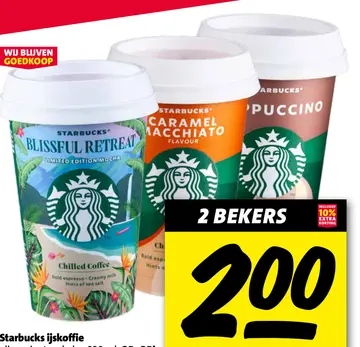 Aanbieding: Starbucks ijskoffie