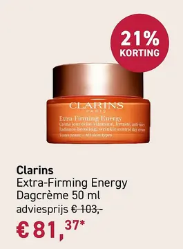 Aanbieding: Extra-Firming Energy Dagcrème