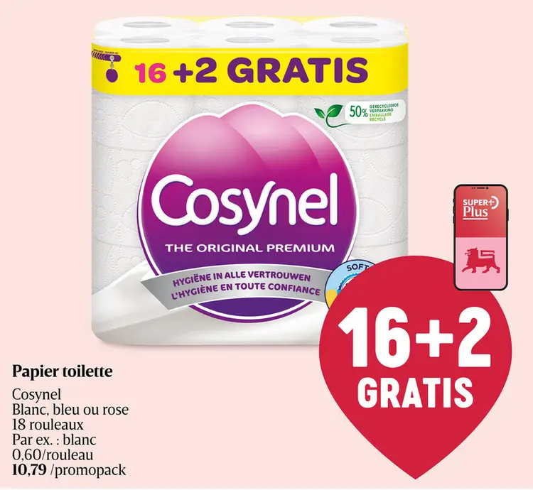 Offre: Papier toilette