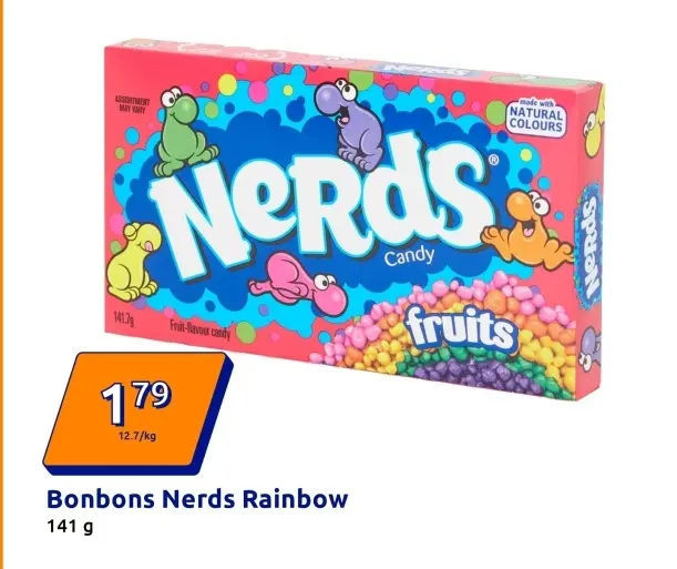 Offre: Bonbons Nerds Rainbow