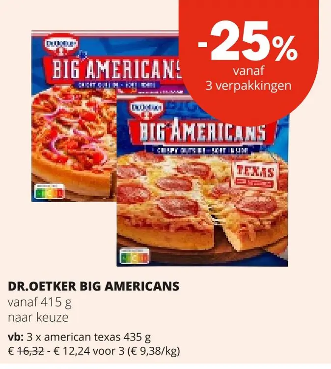Aanbieding: Big americans
