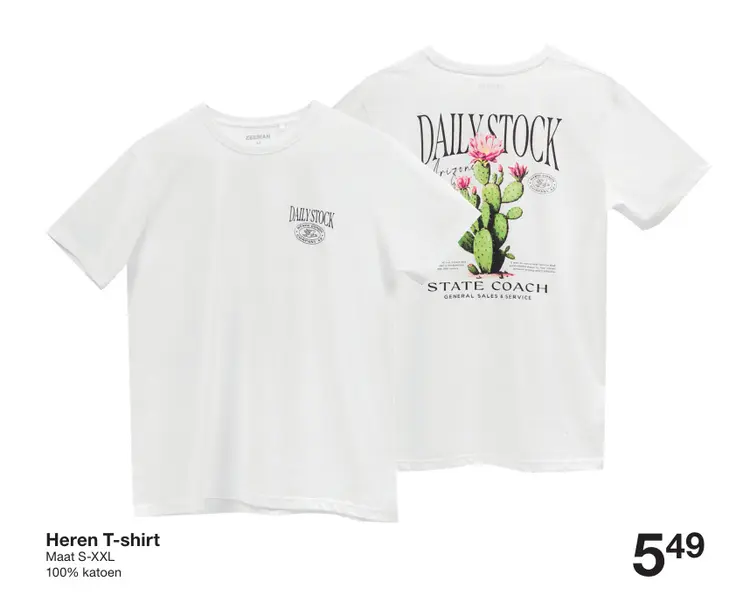 Promotie: Heren T-shirt