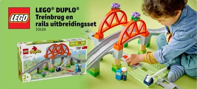 Promotie: Treinbrug en rails uitbreidingsset