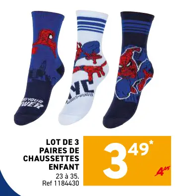 Offre: Chaussettes enfant