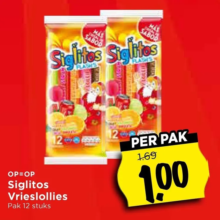Aanbieding: Siglitos Vrieslollies