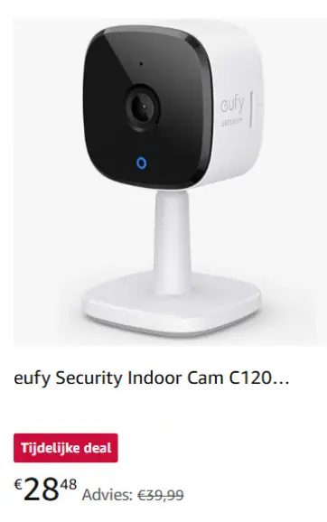 Aanbieding: eufy Security Indoor Cam C120
