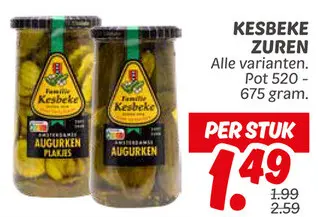Aanbieding: Zuren