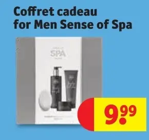 Offre: Coffret cadeau for Men Sense of Spa