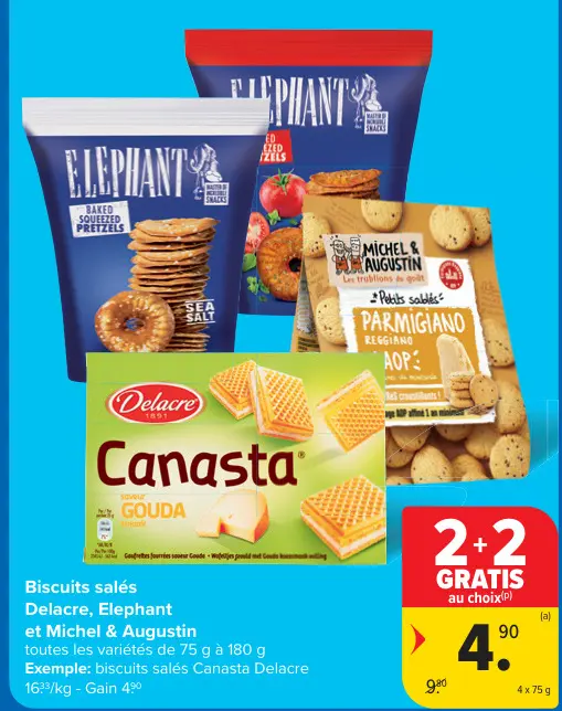 Offre: Biscuits salés