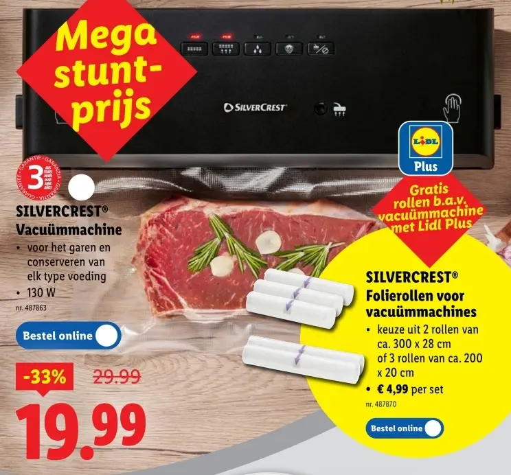 Promotie: Vacuümmachine