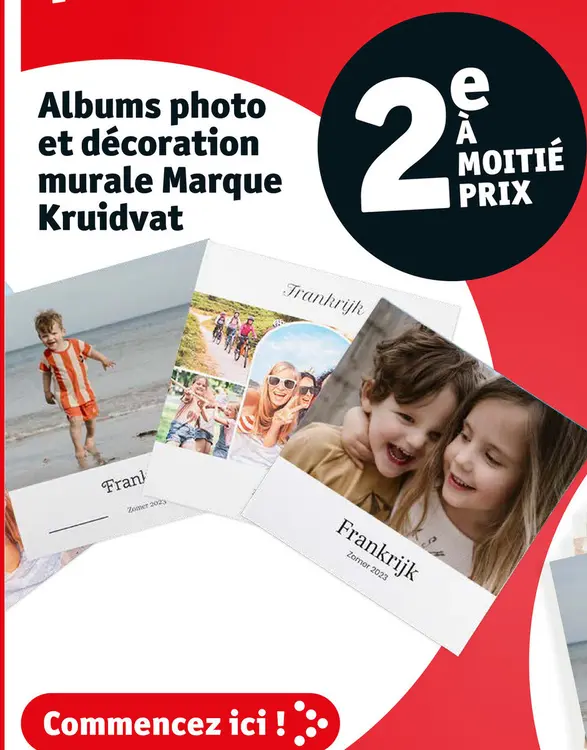 Offre: Albums photo et décoration murale Marque Kruidvat