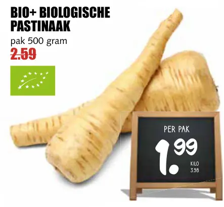 Aanbieding: Biologische pastinaak