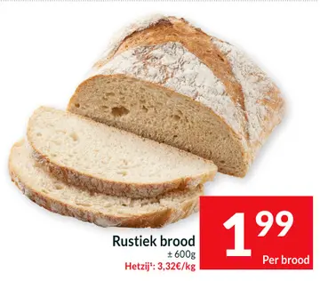 Aanbieding: Rustiek brood