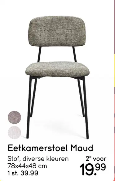 Aanbieding: Eetkamerstoel Maud