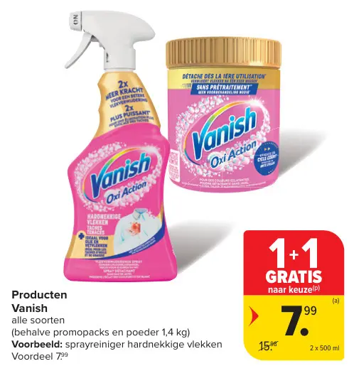 Promotie: Vanish