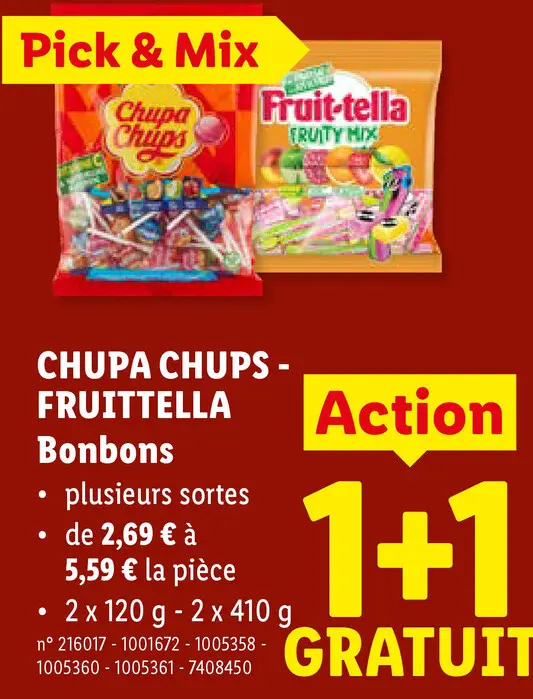 Offre: Bonbons