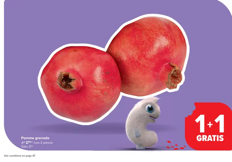 Offre: Pomme grenade