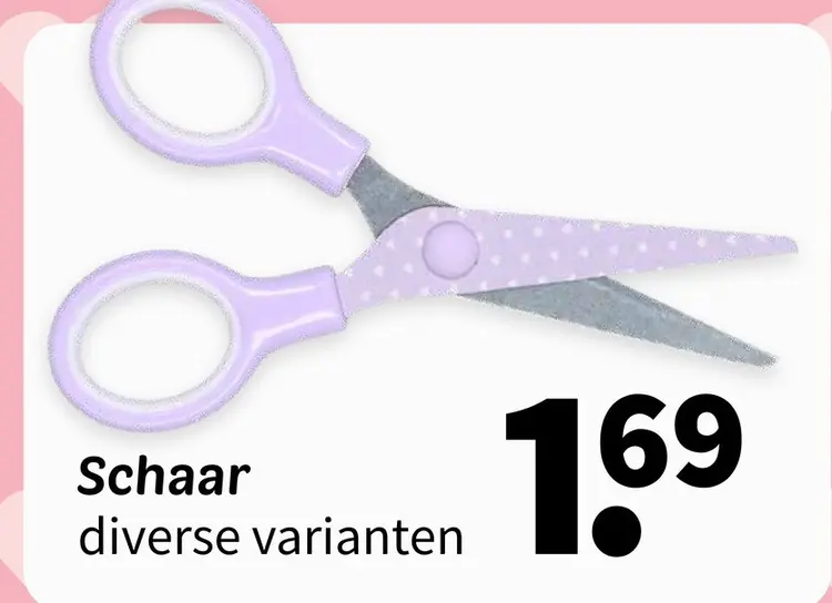 Promotie: Schaar