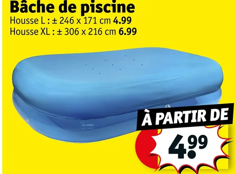 Offre: Bâche de piscine