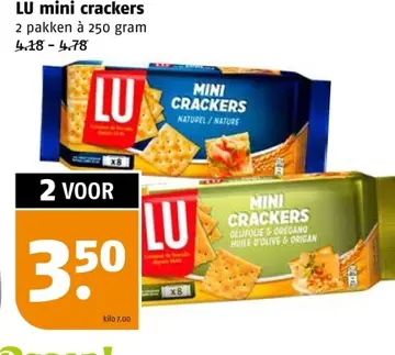 Aanbieding: LU mini crackers