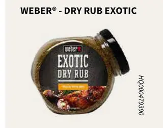 Promotie: Dry rub exotic