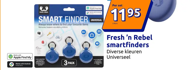 Aanbieding: Fresh 'n Rebel smartfinders