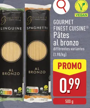 Offre: Pâtes al bronzo