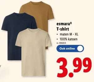 Promotie: T-shirt