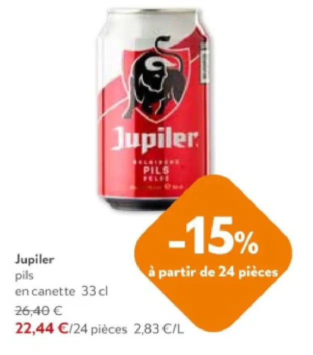 Offre: Jupiler