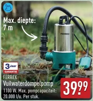 Aanbieding: Vuilwaterdompelpomp