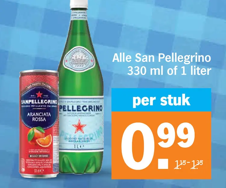 Aanbieding: San Pellegrino