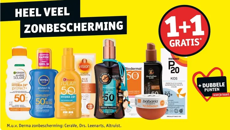 Aanbieding: Zonbescherming