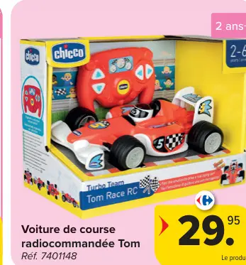 Offre: Voiture de course radiocommandée Tom