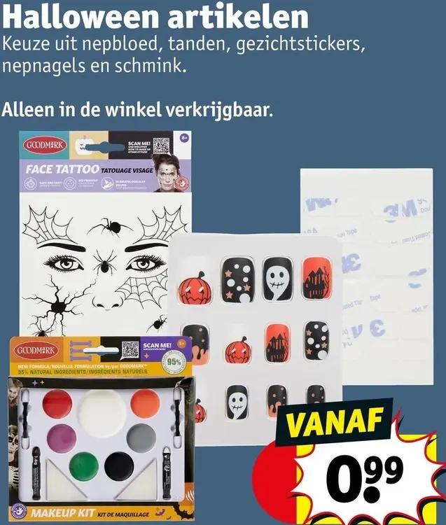 Aanbieding: Halloween artikelen
