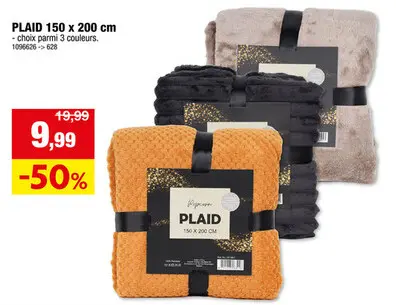 Offre: Plaid