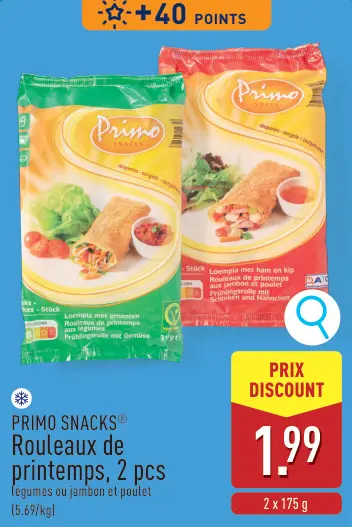 Offre: Rouleaux de printemps