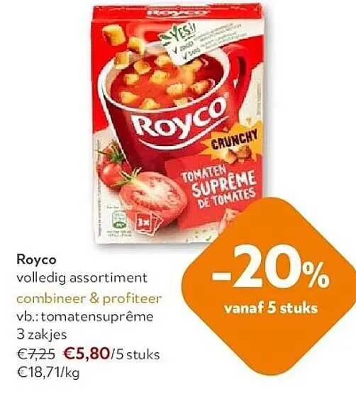 Promotie: Tomatensuprême