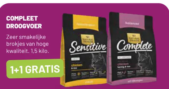 Aanbieding: Compleet droogvoer