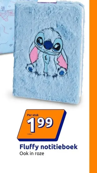Promotie: Fluffy notitieboek