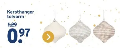 Aanbieding: Kersthanger tolvoorm