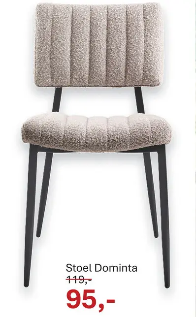 Aanbieding: Stoel Dominta