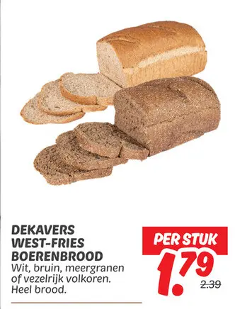 Aanbieding: Dekavers west-fries boerenbrood