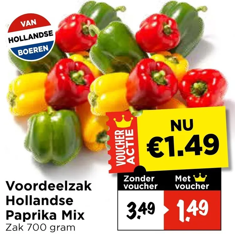 Aanbieding: Hollandse Paprika Mix